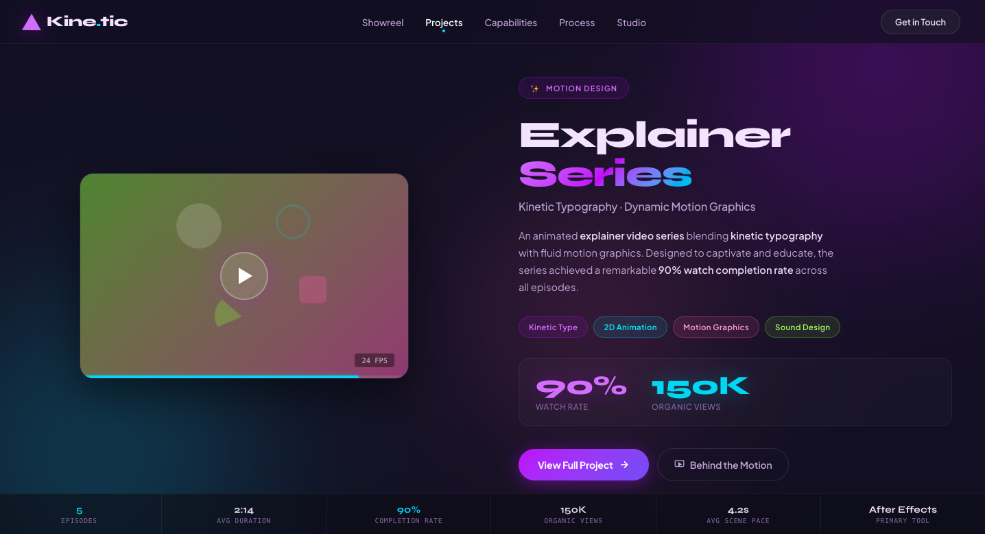 Motion Graphics Explainer